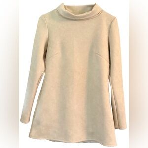Jude Connally Camel Tunic Top 🐫 Cozy, Minimalist, Quiet Luxury, Layering Piece